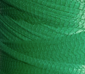 Filet tubulaire extrudé - Colori Vert - Ouverture 350mm