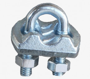 Serre-câble - 6mm - Acier galvanisé