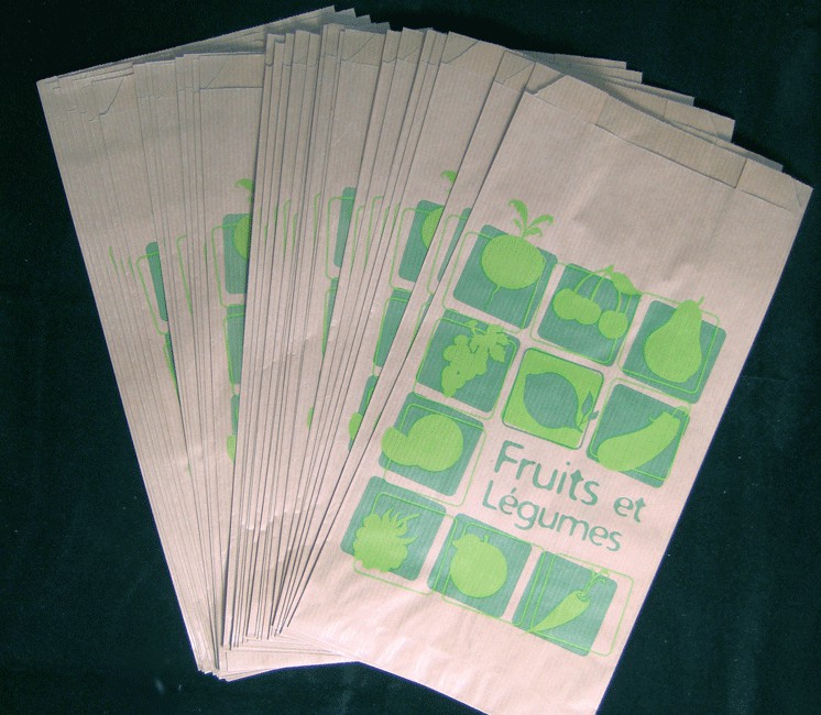 Sac papier en kraft de 1 ou 2 kg