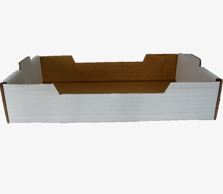 Lot de 50 plateaux bord de route en carton 2,5kg