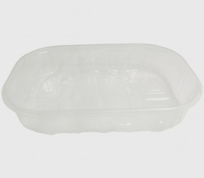 Lot de 100 barquettes PET 125g avec ou sans couvercle