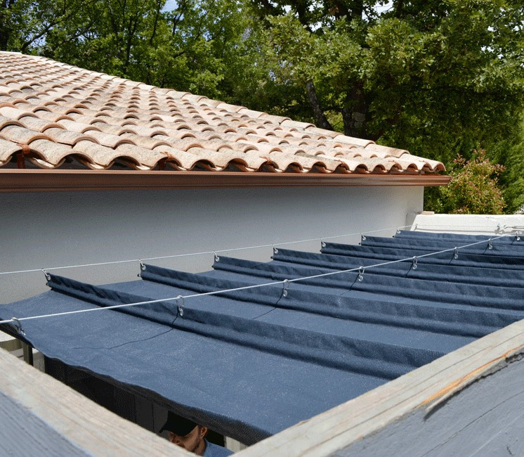Store de pergola 2x3 Perméable Store de pergola 2x3 Perméable