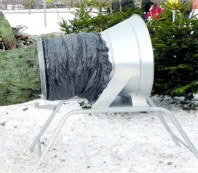 Goulotte pour filet à sapin Goulotte pour filet à sapin