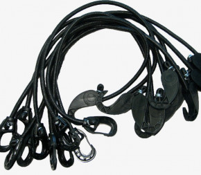 Tendeurs Réglables - Noir x10 Tendeurs Réglables - Noir x10