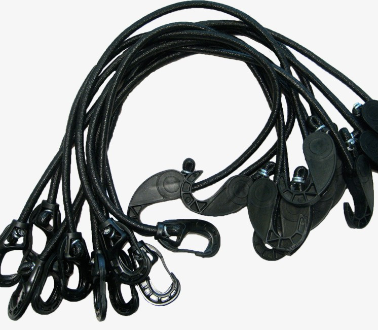 Tendeurs Réglables - Noir x10 Tendeurs Réglables - Noir x10