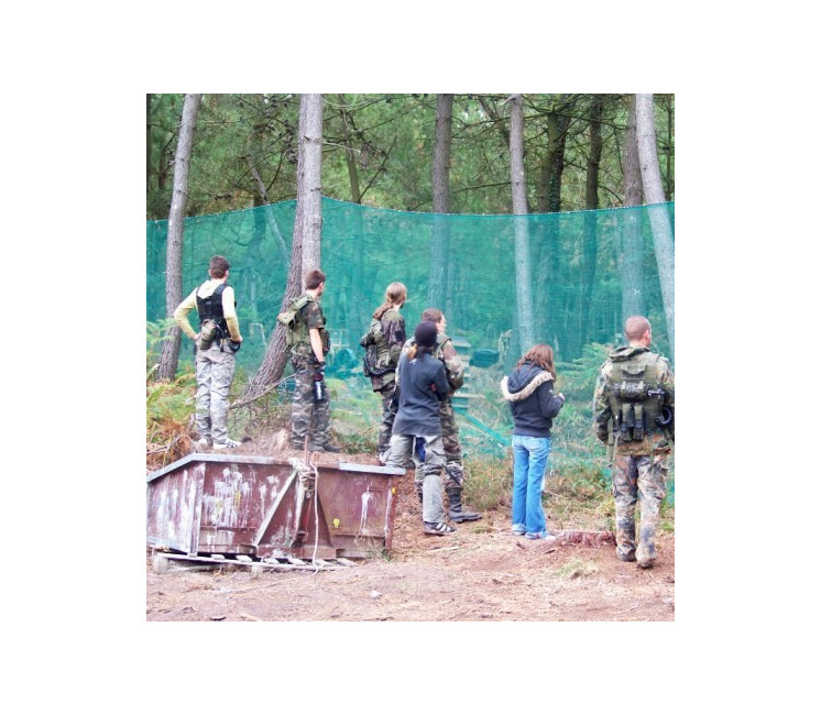 Filet Paintball 65g/m² - 4m