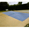 Bâche Piscine rectangulaire avec filet central