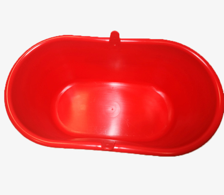 Panier Recolte Ovale 25L Rouge