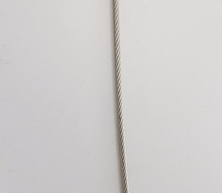 Câble Inox 3mm (Qualité 316) - 1x19 - Découpe au mètre