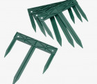 Lot de 4 griffes de fixation au sol