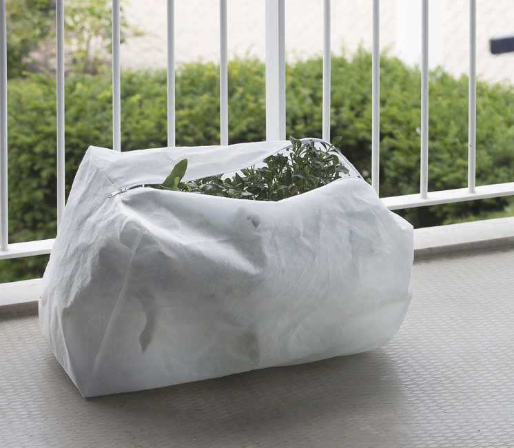 Voile d'hivernage : protection pour plantes en pot et semis