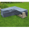 Housse de protection pour canapé d'angle de jardin