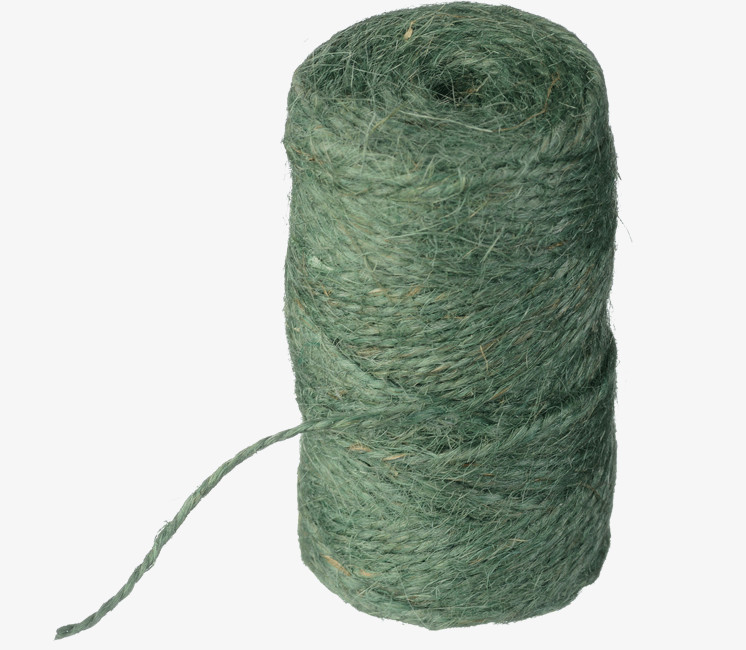 Ficelle de jute verte