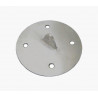 Platine de fixation ronde Ø180mm en inox