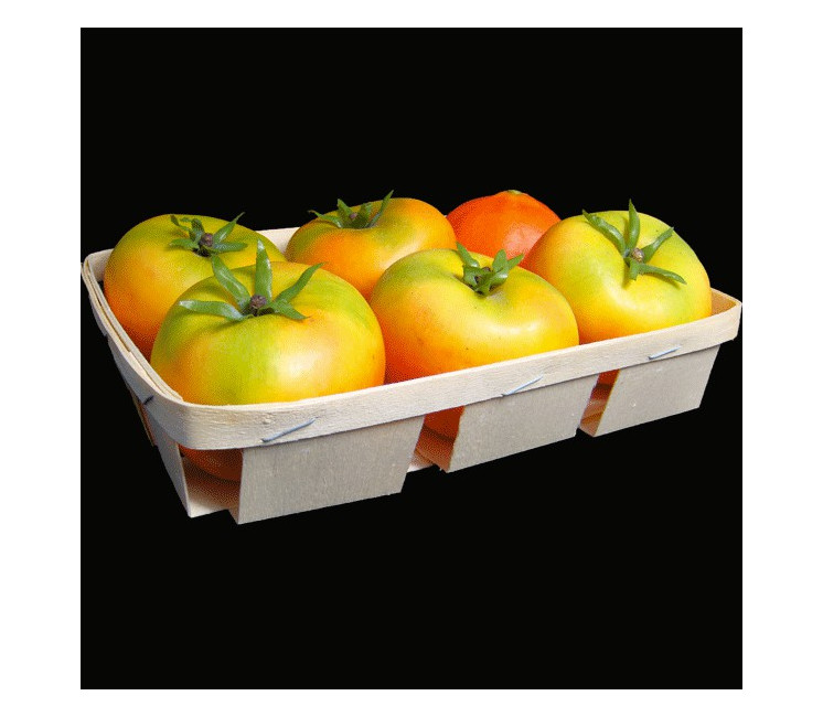 Lot de 100 barquettes en bois tressé 1kg Lot de 100 barquettes en bois tressé 1kg