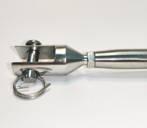 Chape d'un ridoir en inox Chape d'un ridoir en inox