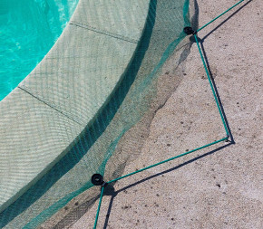 Filet anti feuille pour piscine sans fixation - Sud Environnement