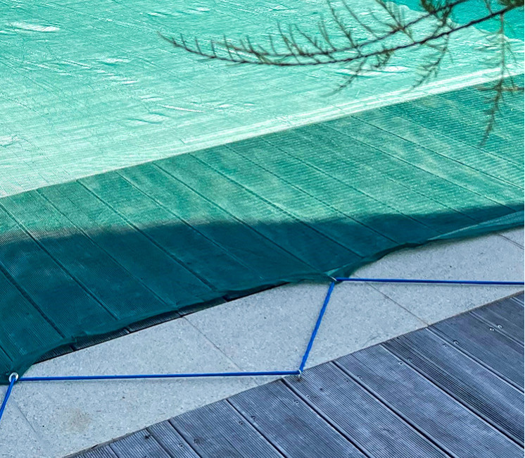 GOJLEX Filet à feuilles rectangulaire avec corde, 4,3 x 9,1 m, pour piscine  creusée, couverture d'hiver en maille rectangulaire avec bord renforcé,  découpable (4,3 x 9,1 m) : : Jardin