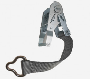 Kit sangle de soutien pour bâche de piscine (sangle + cliquet + pitons)