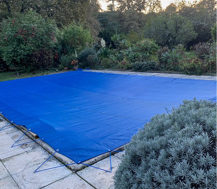 Nappe d'hivernage de 5.5 x 10.5m pour piscine