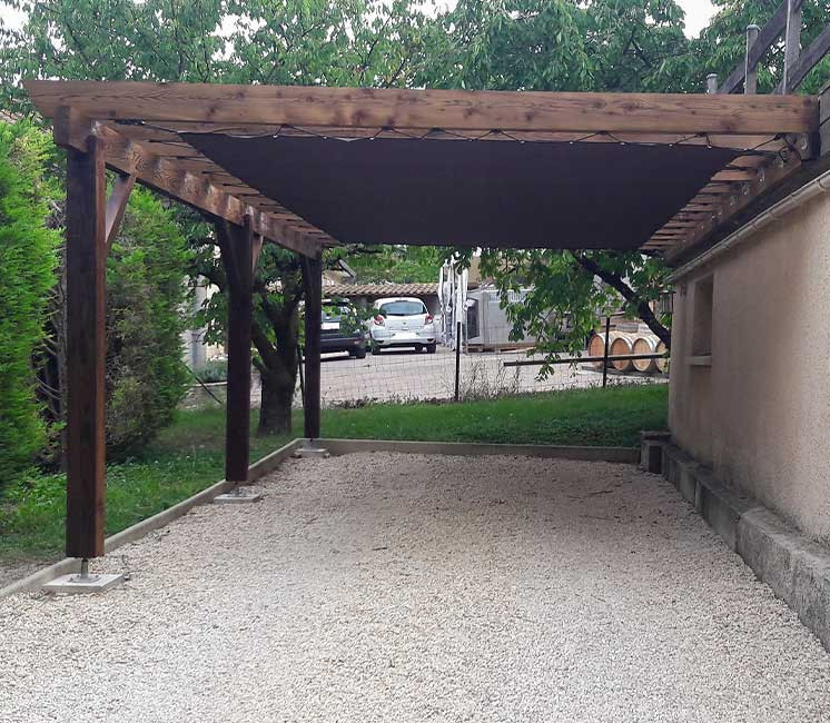 toile d'ombrage perméable pour pergola couleur chocolat toile d'ombrage perméable pour pergola couleur chocolat