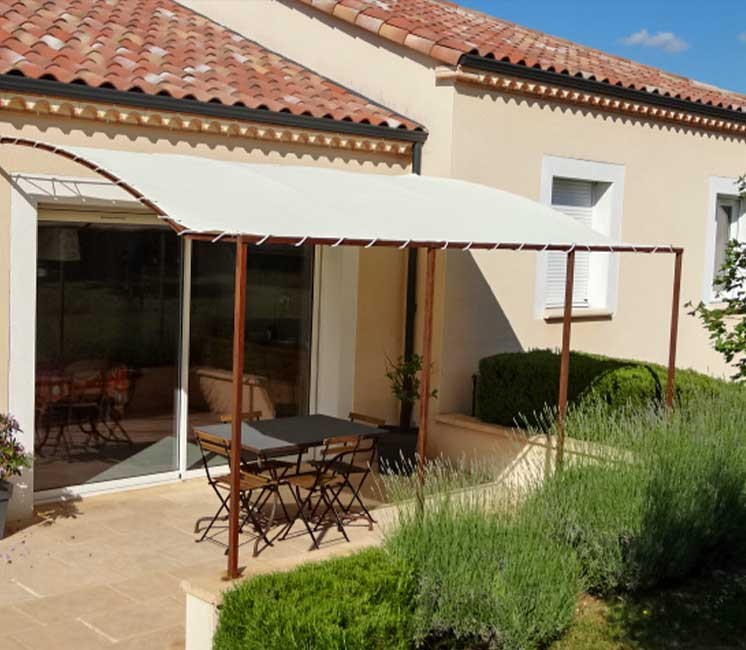 toile d'ombrage perméable pour pergola blanc toile d'ombrage perméable pour pergola blanc