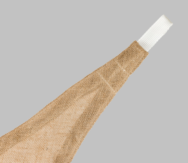 Voile d'ombrage naturel en jute 3 x 2 m