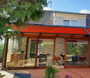 TERRACOTTA - Toile Ombrage 4 x 4 m - Perméable