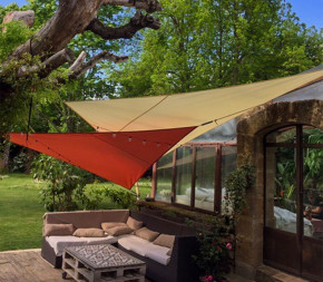 Voile Concave 5 x 5 x 7 m - Imperméable