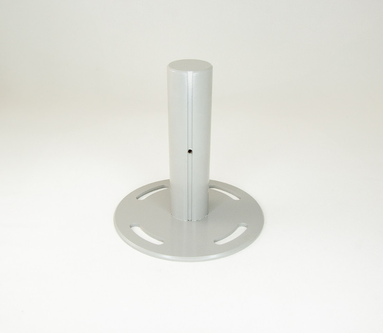 Embase platine (Base ronde) pour poteau télescopique