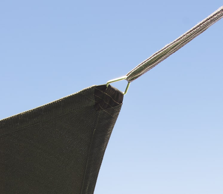 fixation voile d'ombrage