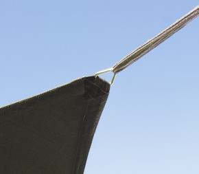 voile d'ombrage triangle finition voile d'ombrage triangle finition