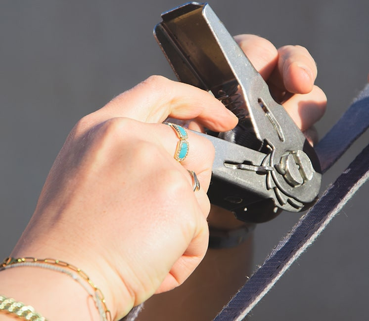 Cliquet de tension pour voile d'ombrage