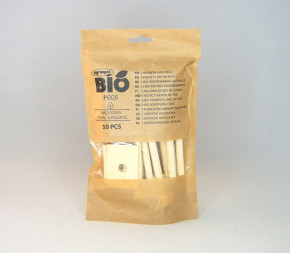 agrafes en bois paillage