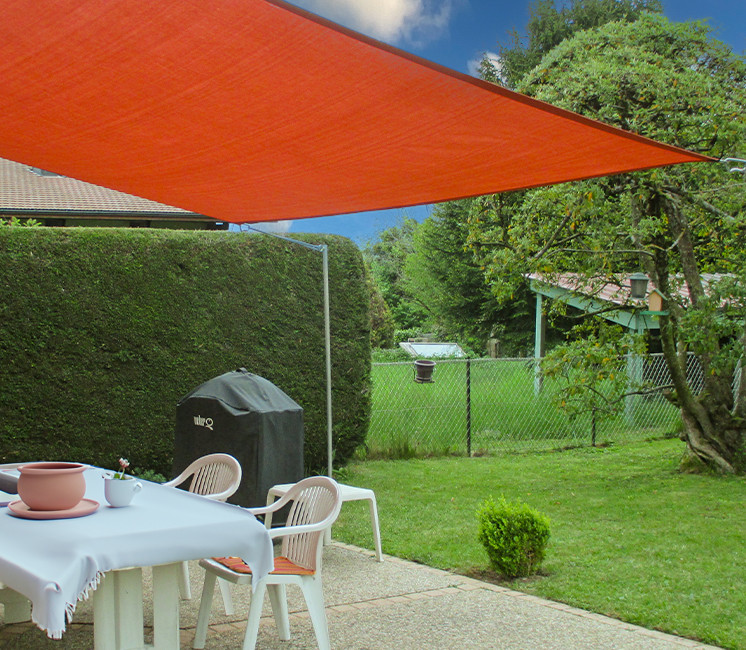 voile d'ombrage triangle terracotta voile d'ombrage triangle terracotta