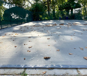 Couverture d'hivernage pour piscine et volet roulant Couverture d'hivernage pour piscine et volet roulant