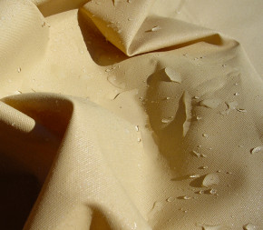 Toile imperméable triangle à angle droit Beige 3.05 x 2.05m