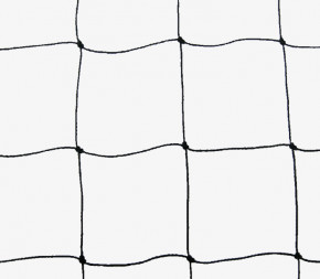 Filet câblé noué maille de 50mm - 8.80 x 0.35m - couleur Noir