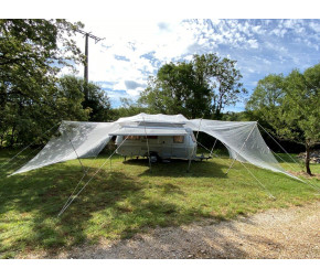 Filet anti-grêle 6x10m - 70g - boucles + ralingue