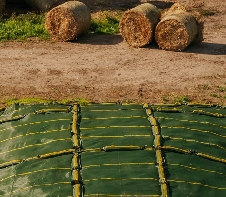 Grille de protection silo