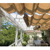 Store d'ombrage pergola - Sur mesure
