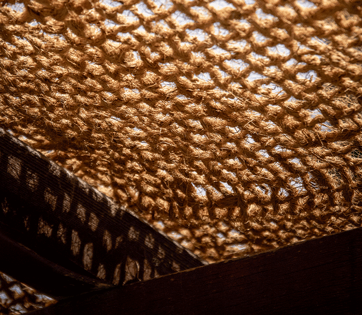 fibre de coco toile d'ombrage