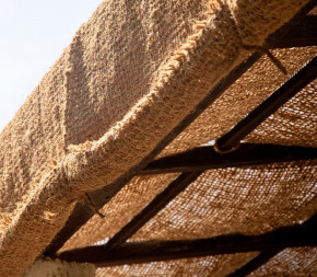 toile d'ombrage pergola en coco