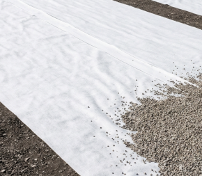Géotextile 100g/m² pour grande surface
