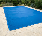Couverture d'hivernage (grille) avec oeillet - Sur mesure
