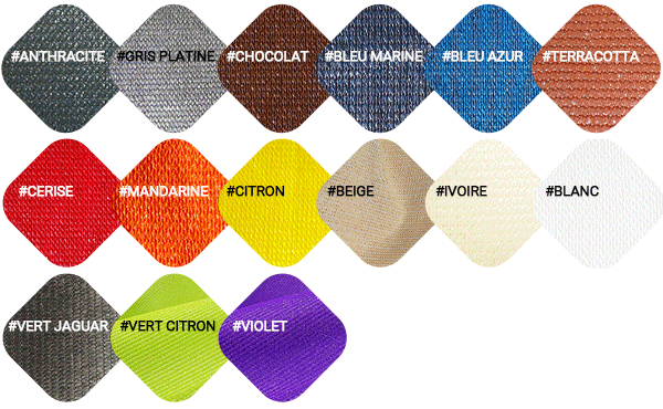 Couleur toile permeable