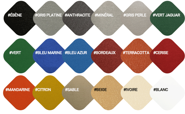 Couleur toile imperméable