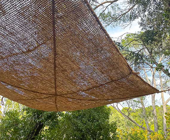 voile d'ombrage rectangle coco