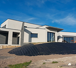 toile de paillage talus