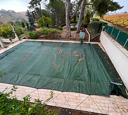 filet anti salissure piscine